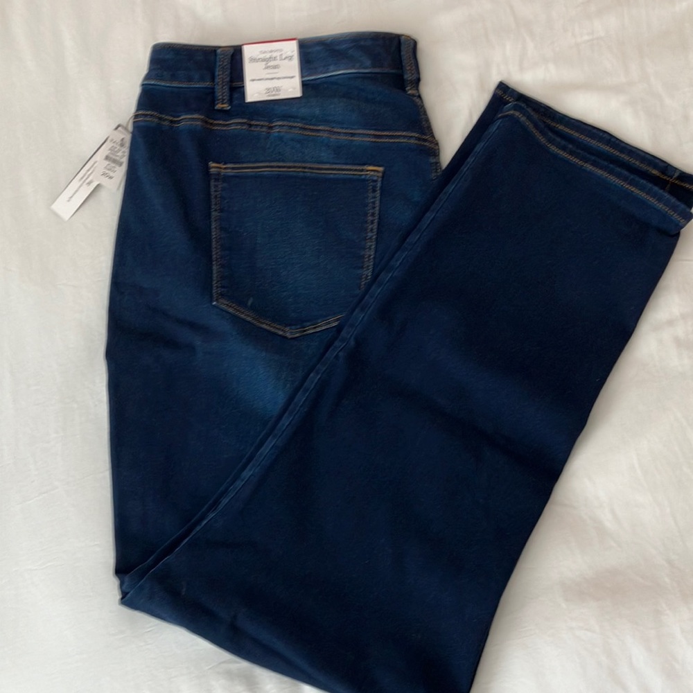 Talbots straight leg jean 20W